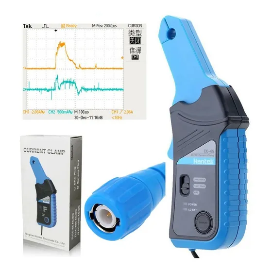 Pinza Amperimétrica Hantek Cc-65 Corriente De Ca / Cc 20khz