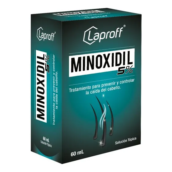Minoxidil al 5% marca Laproff