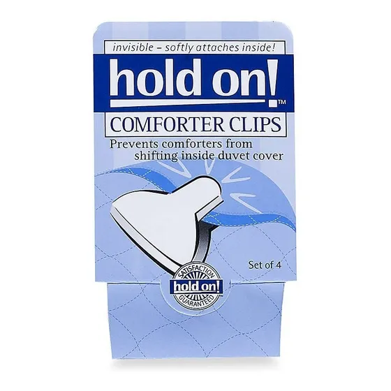Pinzas Clips Sujetadores Para Relleno Cobertores Colchas 4pz
