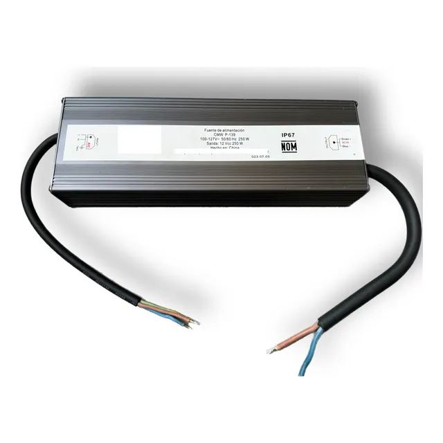 Fuente De Poder Para Exterior 12 Volts 250 Watts 20 Ampers 