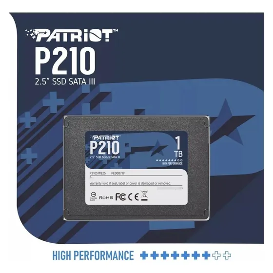 Disco Interno Ssd Sata 3 2.5 Pulgadas 1 Tb Patriot P210 