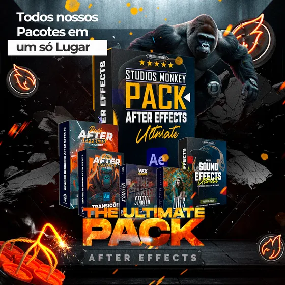 Pacote De Plugins E Templates Editáveis Para After Effects