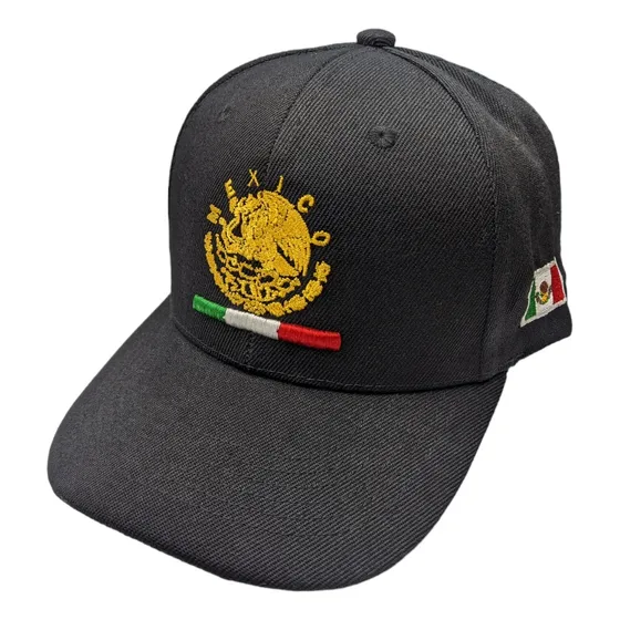 Gorra Curva Bordada Escudo Con Estados De México