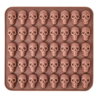 Molde Silicon 40 Calaveras Calavera Día Muertos Halloween Molde Silicon 40 Calaveras Calavera Día Muertos Halloween