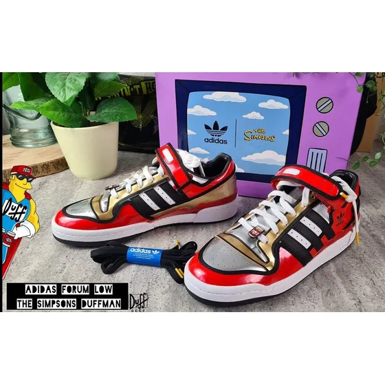 adidas Forum Low The Simpsons Duffman 100% Originales