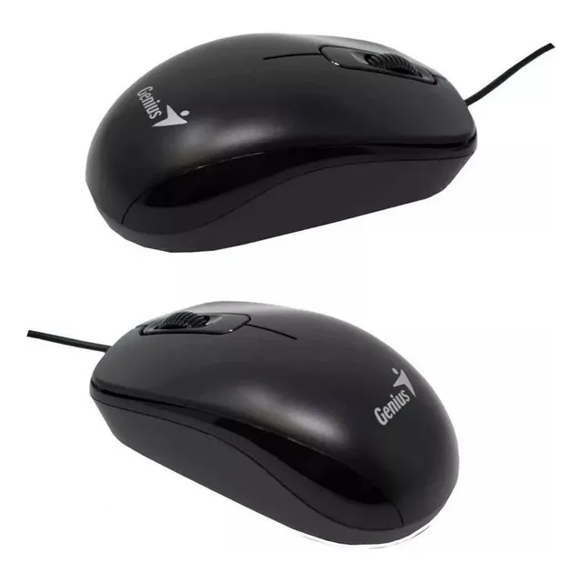Usb 2.0 Mouse Cable Optico Elegante Windows Pc Genius