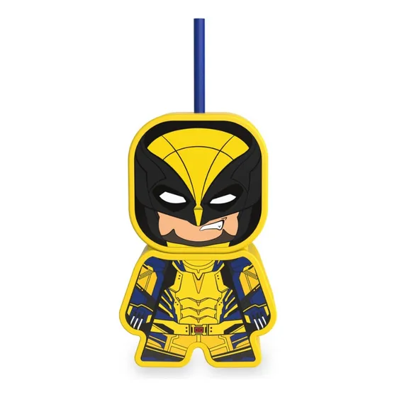 Copo Wolverine Formato 3d Marvel 2024 Filme Lançamento 600ml