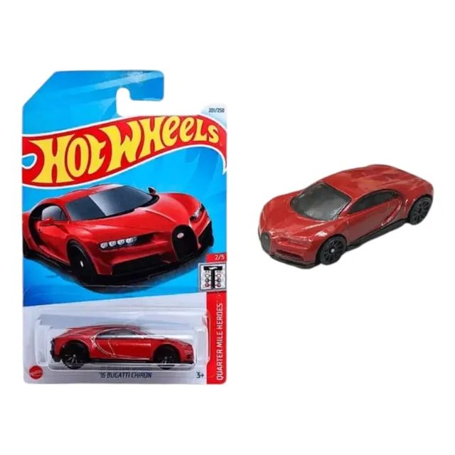 Hot Wheels 16 Bugatti Bolide Chiron Rojo