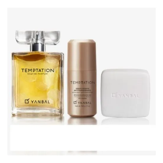 Set Temptation Eau De Parfum Yanbal Floral Mujer Spray