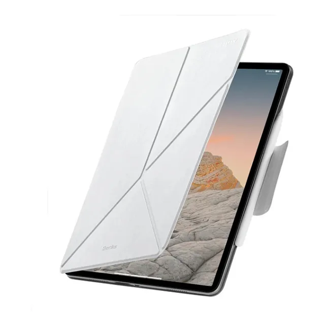 Case Funda Magnética Benks iPad Pro 11 M4 A2836 A2837 A3007 Color Blanco