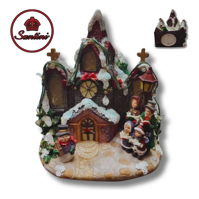 Casa Villa De Navidad Con Familia Deco Tu Casa Marca Santini