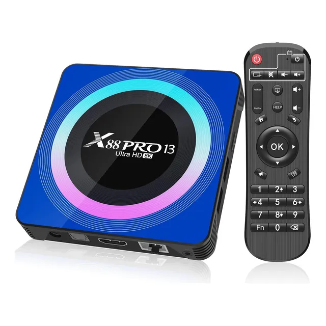Box De Tv Android 130, X88 Pro 13 Android Box Con 4 Gb Ram