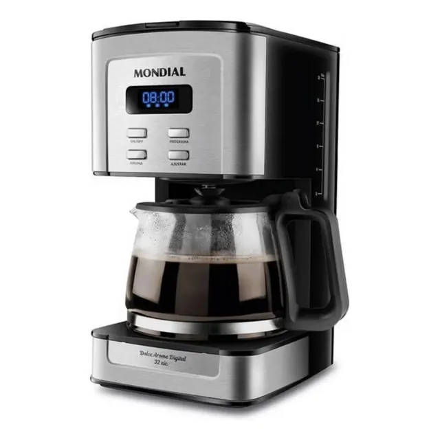 Cafeteira Elétrica Dolce Arome Digital, Mondial, 800w - C-44-32x-sdi 127v