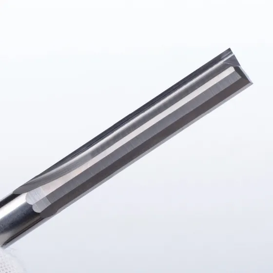Fresa Topo Metal Duro 2cortes Retos Router 4mm X 17mm