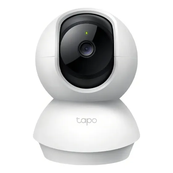Câmera de Segurança IP TP-Link Tapo C210 Resolução 3MP 2304 x 1296 Definição 2K Alarme Áudio Bidirecional e Visão Noturna Compatível com Alexa