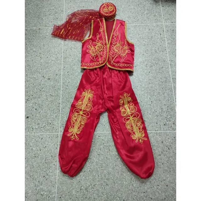 Traje Disfraz Danza Árabe Para Mujer 