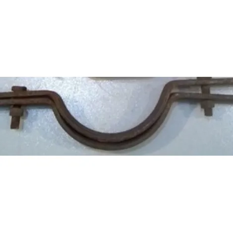 Abrazadera  De 4 Pulgadas Tipo Omega De Dos Tornillos Oferta