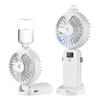 Ventilador Usb Portátil, Con Pulverizadormini Handheld Fan Ventilador Usb Portátil, Con Pulverizadormini Handheld Fan