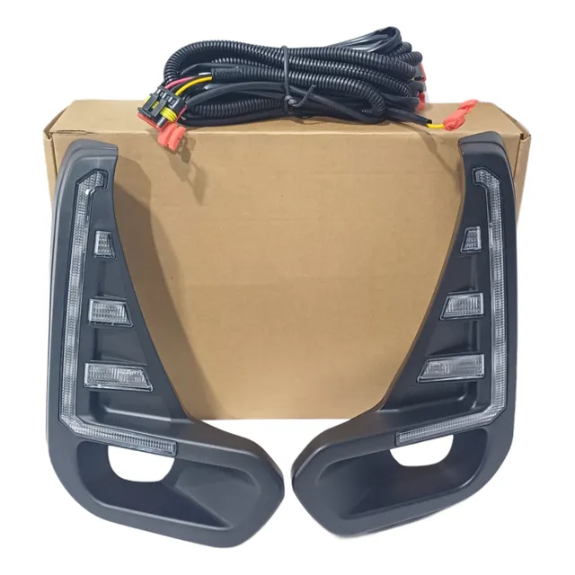Tapa Antiniebla Led Drl Hilux 2021 2022 2023 2024