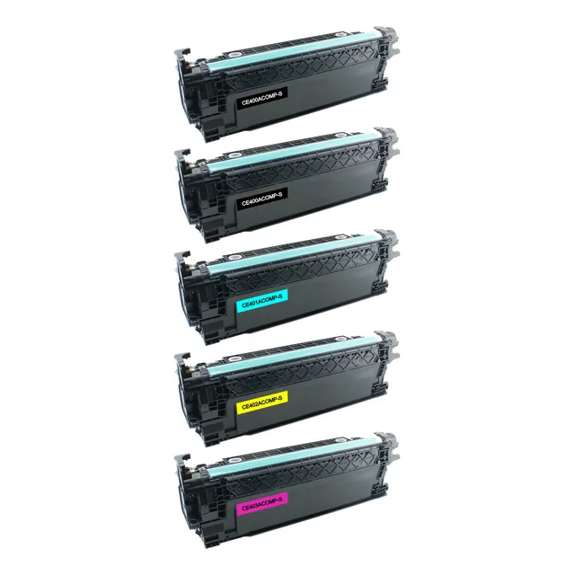 Kit Toner Ce401a Ce402a Ce403a, 2 Ce400a C/chip Compatible