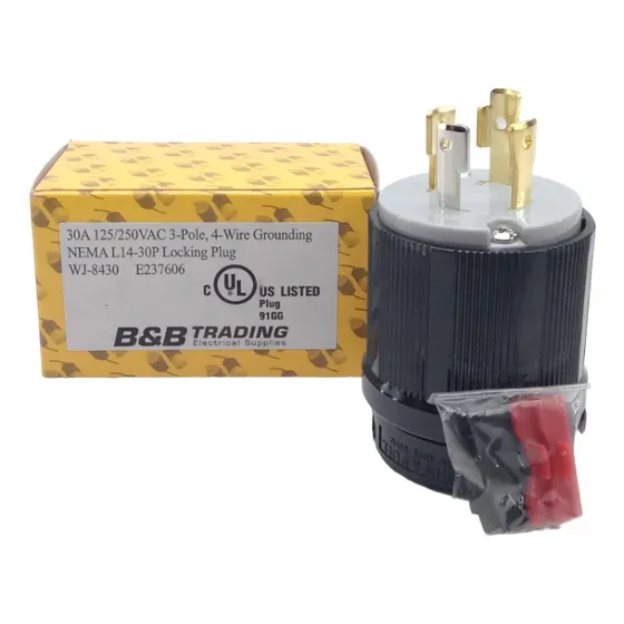 Conector Enchufe 125/ 250v 30 Apm Para Plantas Electricas