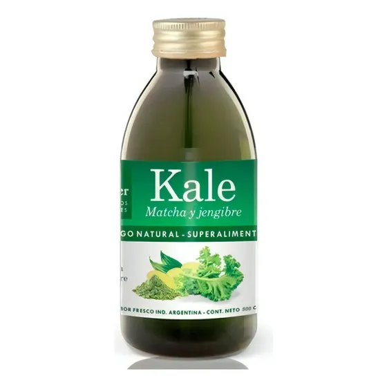 Natier Jugo De Kale Matcha Jengibre Aumenta Energía 500ml