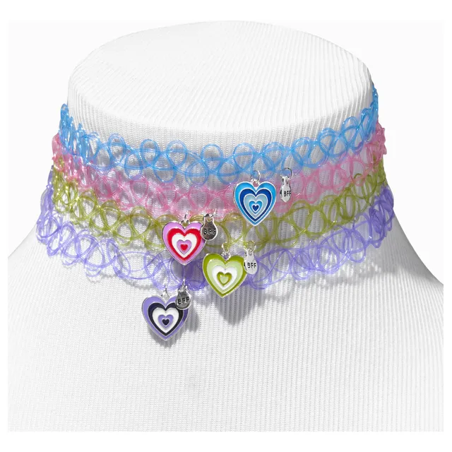 Set De Choker Collares De Mejores Amigas Bff Claires