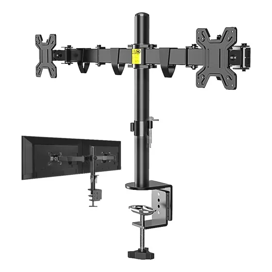 Soporte Brazo Brateck X 2 Monitores 17-27 