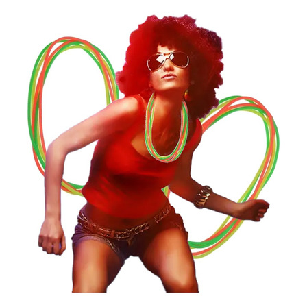 12 Collares Fluo Goma Brilla Luz Uv Cotillon Carioca 12 Collares Fluo Goma Brilla Luz Uv Cotillon Carioca