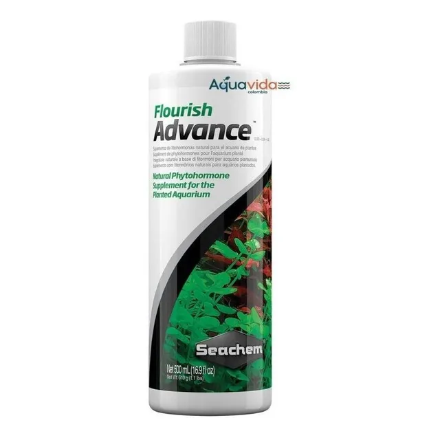 Seachem Flourish Advance 500ml Para Acuarios Plantados