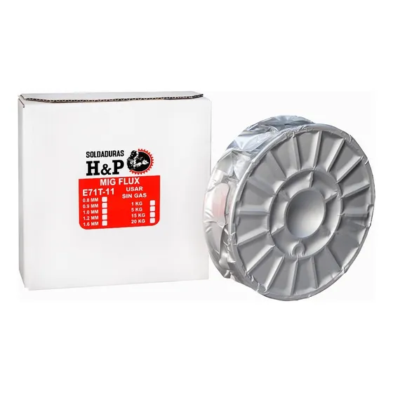 Alambre Mig Flux Core 0.8mm 5kilos
