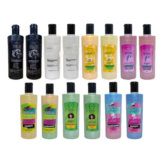 Kit X6 Shampoo / Acondicionador Copacabana