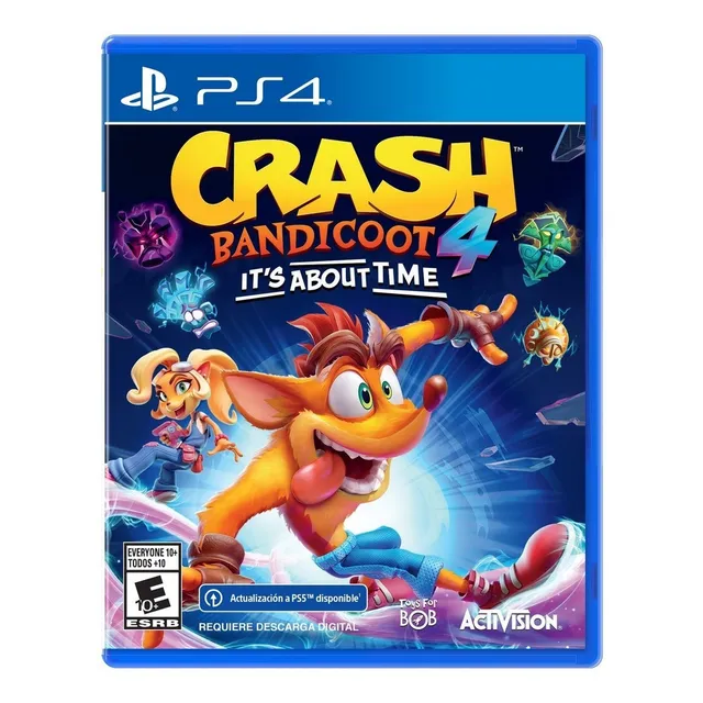 Crash Bandicoot 4 Its About Time Formato Físico Ps4 Original