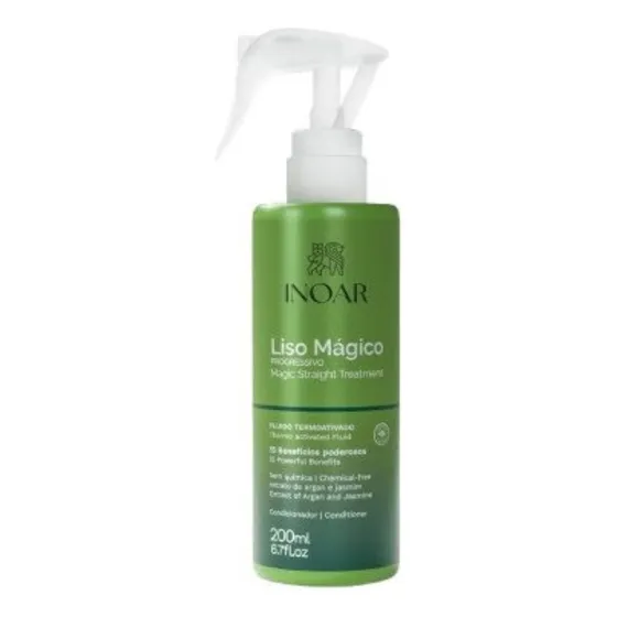 Liso Mágico De Inoar - Botánico Y Vegano - Anti Frizz
