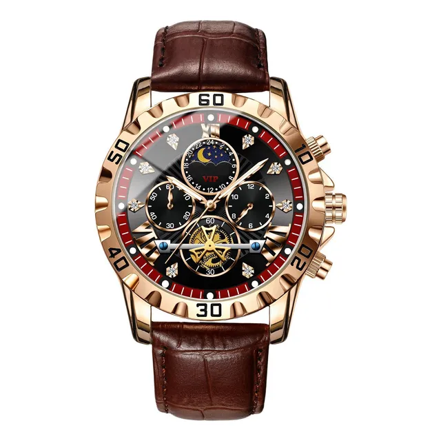 Reloj Con Fase Lunar Reloj Deportivo Impermeable Reloj Analó