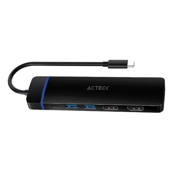 Acteck Hub Usb C 8 En 1 Gate 8v Multipuerto Dh676 Elite 