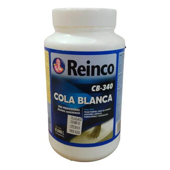Pega O Cola Blanca 1/4 Galon Marca Reinco