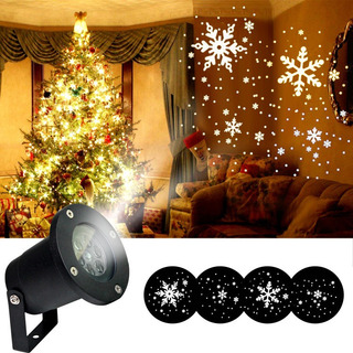 Projetor De Luz De Atmosfera De Floco De Neve De Natal Projetor De Luz De Atmosfera De Floco De Neve De Natal