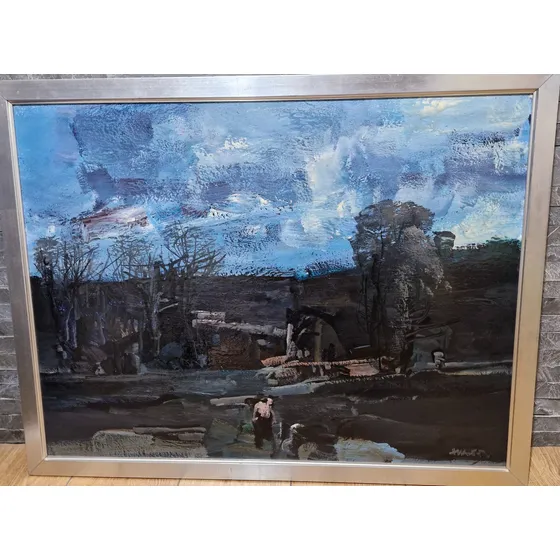 Hermoso Cuadro Hugo Nantes 60x80 Cm