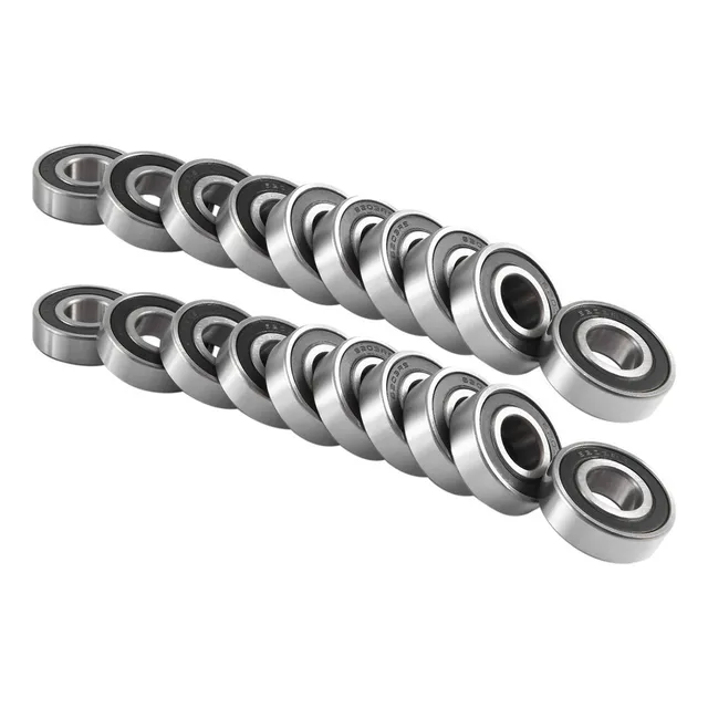 20 Piezas De Rodamiento 6203, Acero For Rodamientos Y Sello