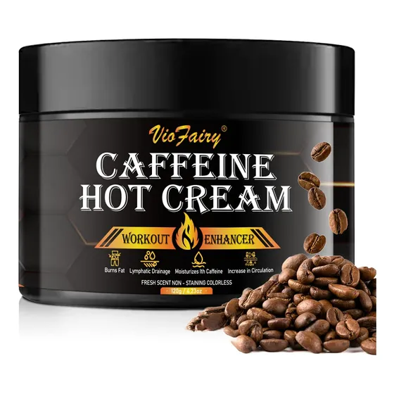 Crema Caliente Anticelulítica Con Cafeína Viofairy Para Muje