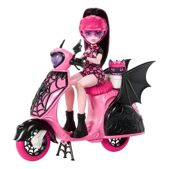 Muñeca Mattel Monster High Draculaura con Scooter