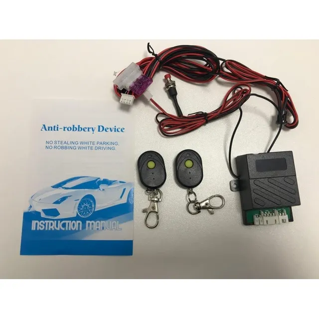 Trabagas Antiasalto Con Bluetooth  Auto Y Moto Universal 