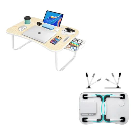 Mesa Portátil Notebook Dobrável Suporte Laptop Cama Top