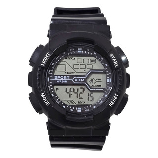 Reloj Deportivo Digital Negro Basic Alarma Cronometro Reloj Deportivo Digital Negro Basic Alarma Cronometro