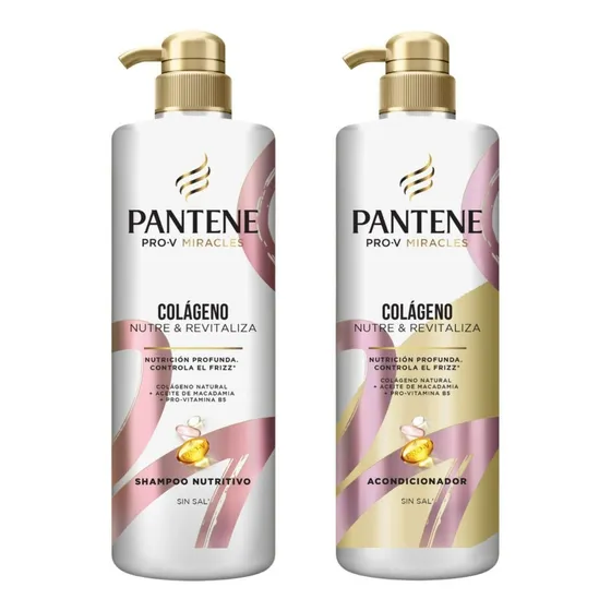 Shampoo+acondicionador Pantene Pro-v Miracles Colágeno 510ml