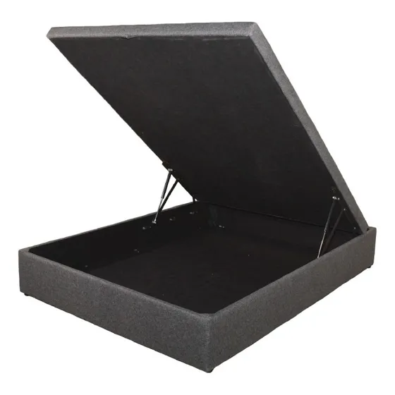 Base Sommier Hidraulica 2 Plazas 190 140 Baulera Guarda Todo
