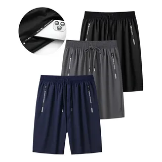 3 Pcs Short Deportivo Hombre Shorts Hombre Gym Para Correr