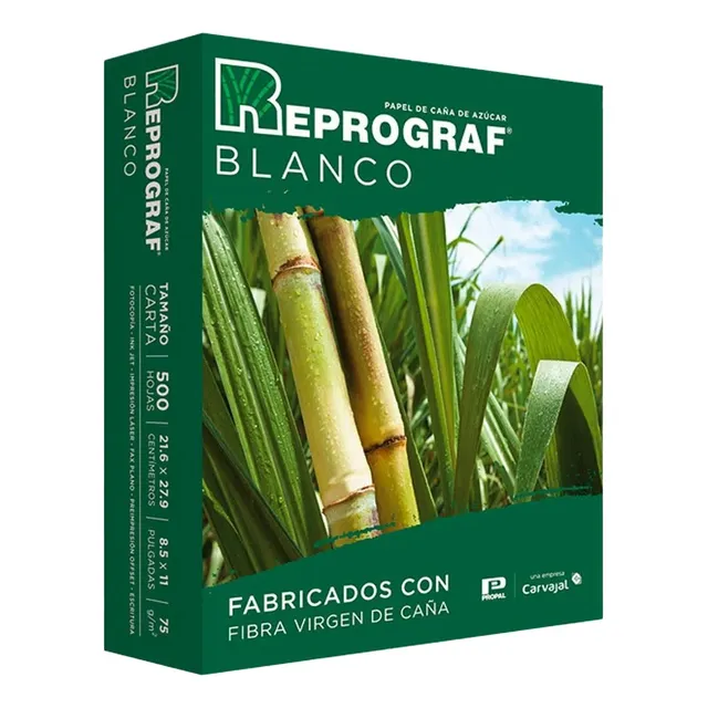 Resma Reprograf carta bond de 500 hojas de 75g blanco por unidad