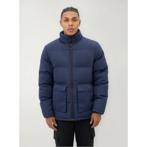 Campera Hombre Puffer Cuello Alto Termica Importada I Am